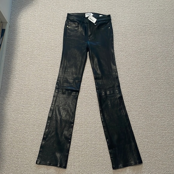 FRAME real leather pants